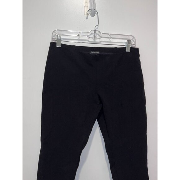 Eileen Fisher Black Petite Slim Fit Stretch Elastic Waistband Women's Pants Size - Picture 3 of 10